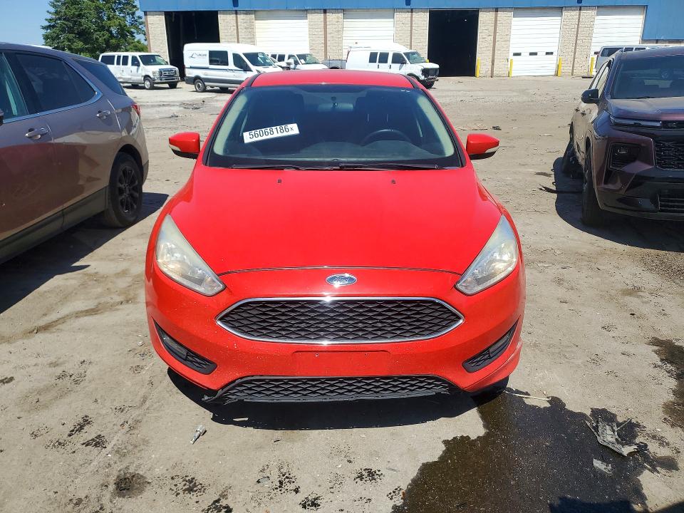 2015 Ford Focus VIN 1FADP3F27FL292864 COPART salvage auction — REAR END, MI - CERTIFICATE OF TITLE, sold $525 on 2026-07-02 (photo 5)