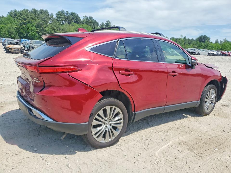 2022 Toyota Venza VIN JTEAAAAH4NJ107433 COPART salvage auction — FRONT END, Ma - Cert Of Title-Salvage, sold $9,000 on 2026-08-25 (photo 3)
