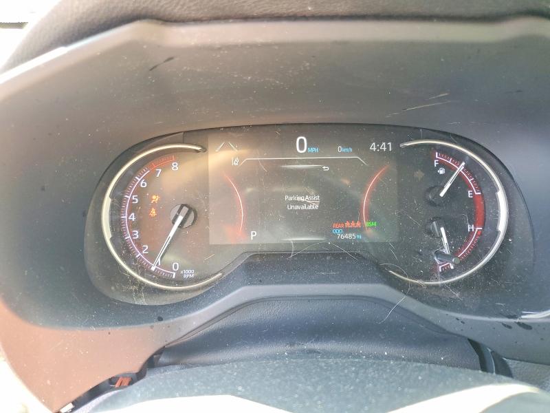 2020 Toyota Rav 4 VIN JTMN1RFV7LJ038009 COPART salvage auction — FRONT END, TN - SALVAGE CERTIFICATE, sold $13,100 on 2026-07-30 (photo 9)