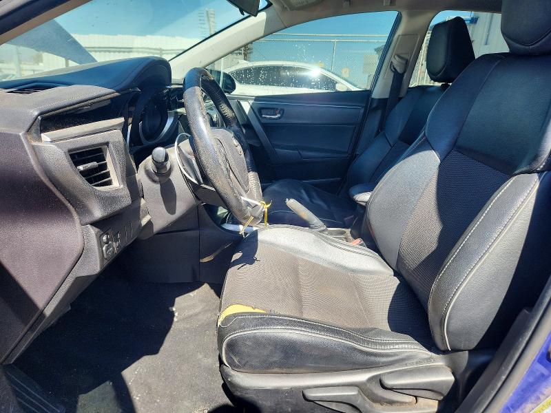 2015 Toyota Corolla VIN 5YFBURHEXFP276928 COPART salvage auction — FRONT END, CA - CERTIFICATE OF TITLE, sold $1,100 on 2026-07-28 (photo 7)