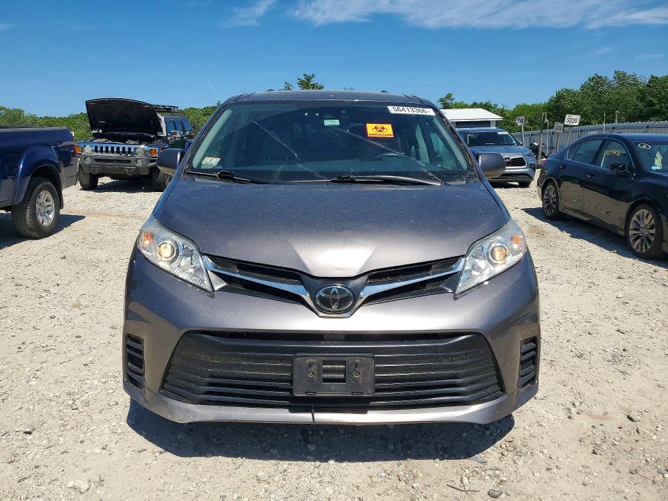 2020 Toyota Sienna VIN 5TDJZ3DC2LS242368 COPART salvage auction — SIDE, Ma - Cert Of Title-Salvage, sold $3,550 on 2026-07-15 (photo 5)