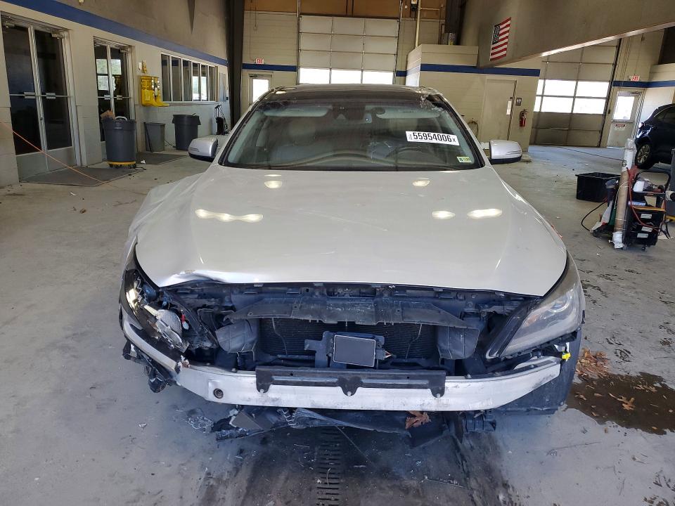 2015 Hyundai VIN KMHGN4JE5FU074996 COPART salvage auction — FRONT END, Va - Cert Of Title - Salvage, sold $975 on 2026-07-02 (photo 5)