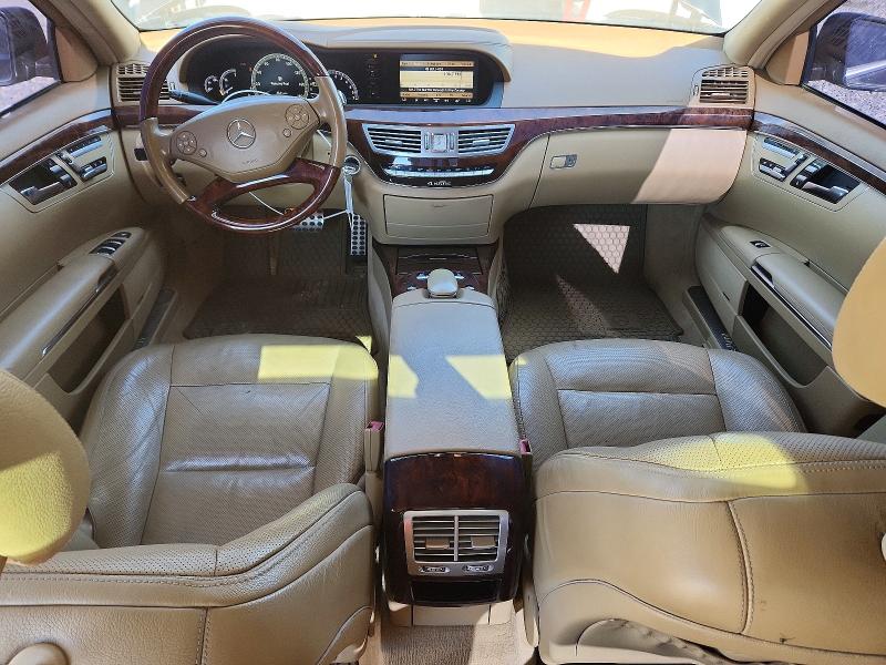 2012 Mercedes-benz S-klasse VIN WDDNG9EB2CA438295 COPART salvage auction — MINOR DENT/SCRATCHES, Co - Certificate Of Title (P), sold $3,100 on 2026-07-21 (photo 8)