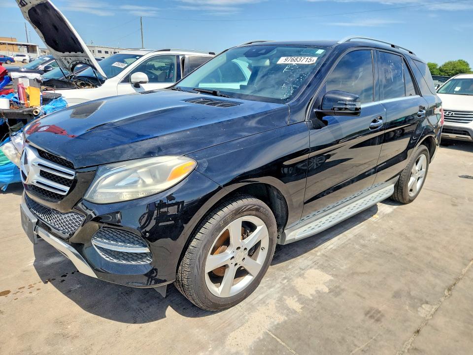 2016 Mercedes-benz Gle VIN 4JGDA5JB9GA684249 COPART salvage auction — NORMAL WEAR, Tx - Certificate Of Title, sold $6,000 on 2026-07-09 (photo 1)