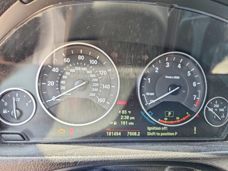 2013 BMW 3er VIN WBA3B3C58DJ811834 COPART salvage auction — MECHANICAL, Va - Certificate Of Title, sold $375 on 2026-07-28 (photo 9)