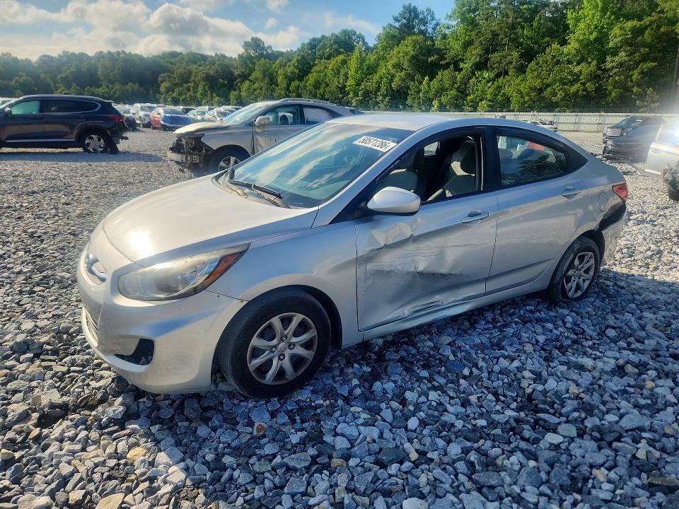 2014 Hyundai VIN KMHCT4AE4EU736943 COPART salvage auction — REAR END, Ga - Cert Of Title-Salvage, sold $375 on 2026-07-28 (photo 1)