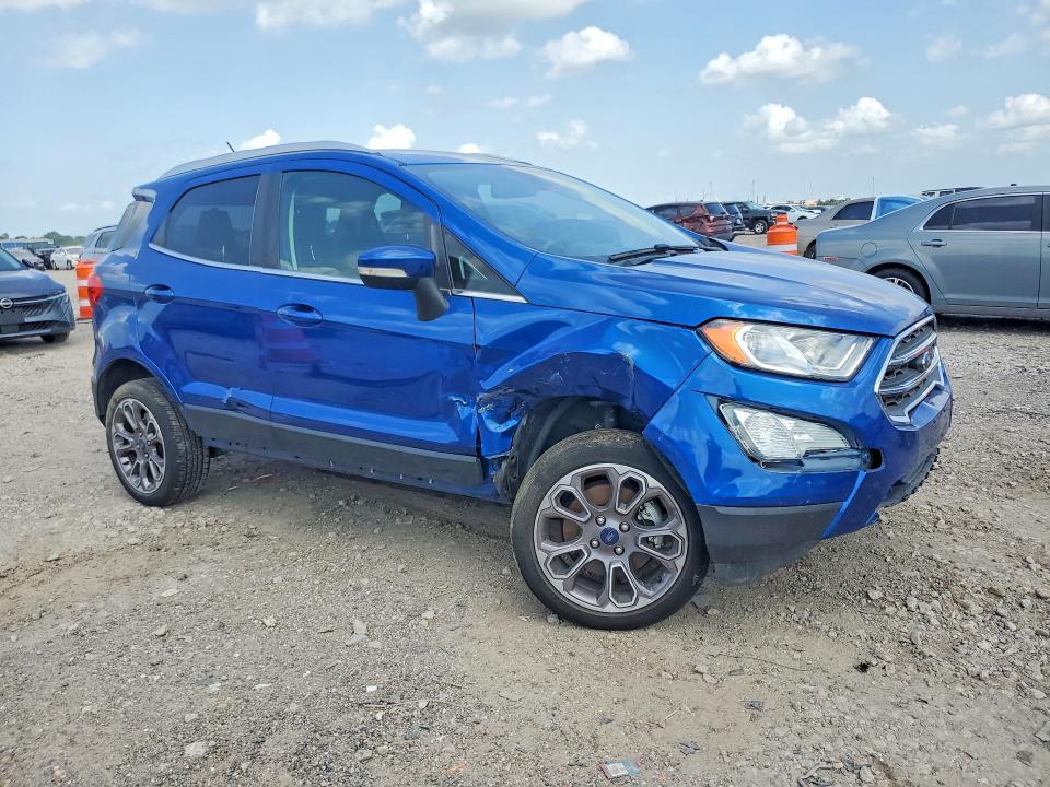 2020 Ford Ecosport VIN MAJ6S3KL9LC333657 COPART salvage auction — FRONT END, Tx - Salvage Vehicle Title, sold $1,150 on 2026-07-23 (photo 4)