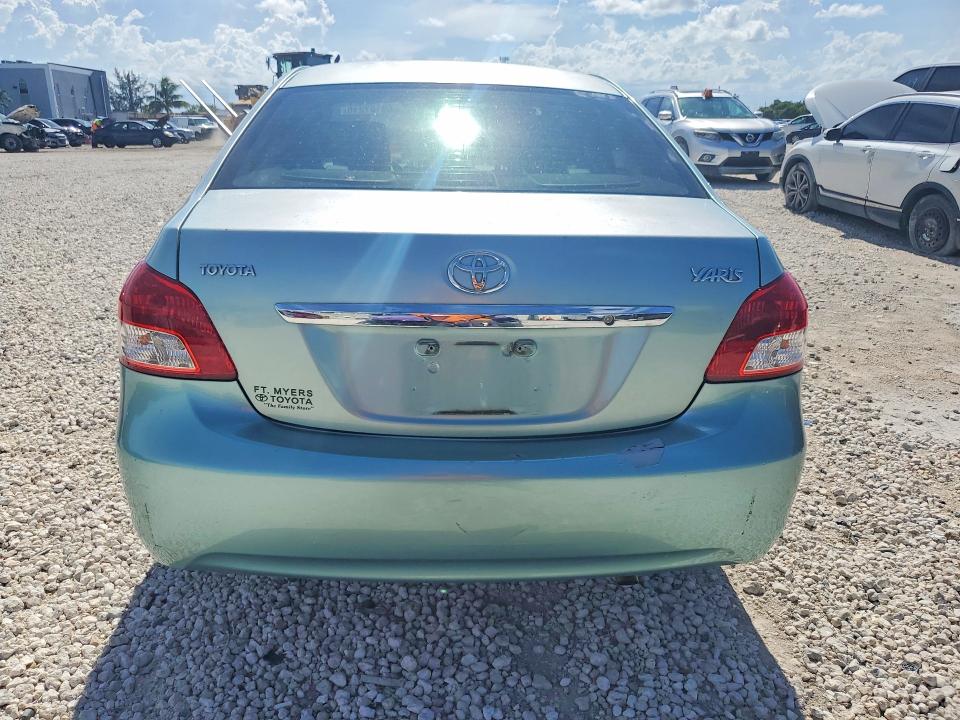 2007 Toyota Yaris VIN JTDBT923371149583 COPART salvage auction — HAIL, Fl - Cert Of Title Slvg Rebuildable, sold $700 on 2026-07-28 (photo 6)