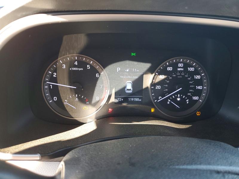 2019 Hyundai Tucson VIN KM8J23A48KU855179 COPART salvage auction — FRONT END, Ca - Salvage Certificate, sold $2,650 on 2026-07-24 (photo 9)