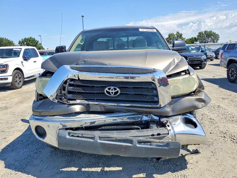 2008 Toyota Tundra VIN 5TFRT54198X020734 COPART salvage auction — FRONT END, Ca - Salvage Certificate, sold $2,500 on 2026-07-07 (photo 5)