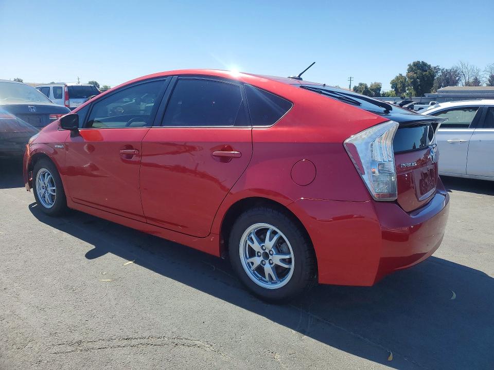 2010 Toyota Prius VIN JTDKN3DU7A0221380 COPART salvage auction — FRONT END, Ca - Salvage Certificate, sold $575 on 2026-07-13 (photo 2)