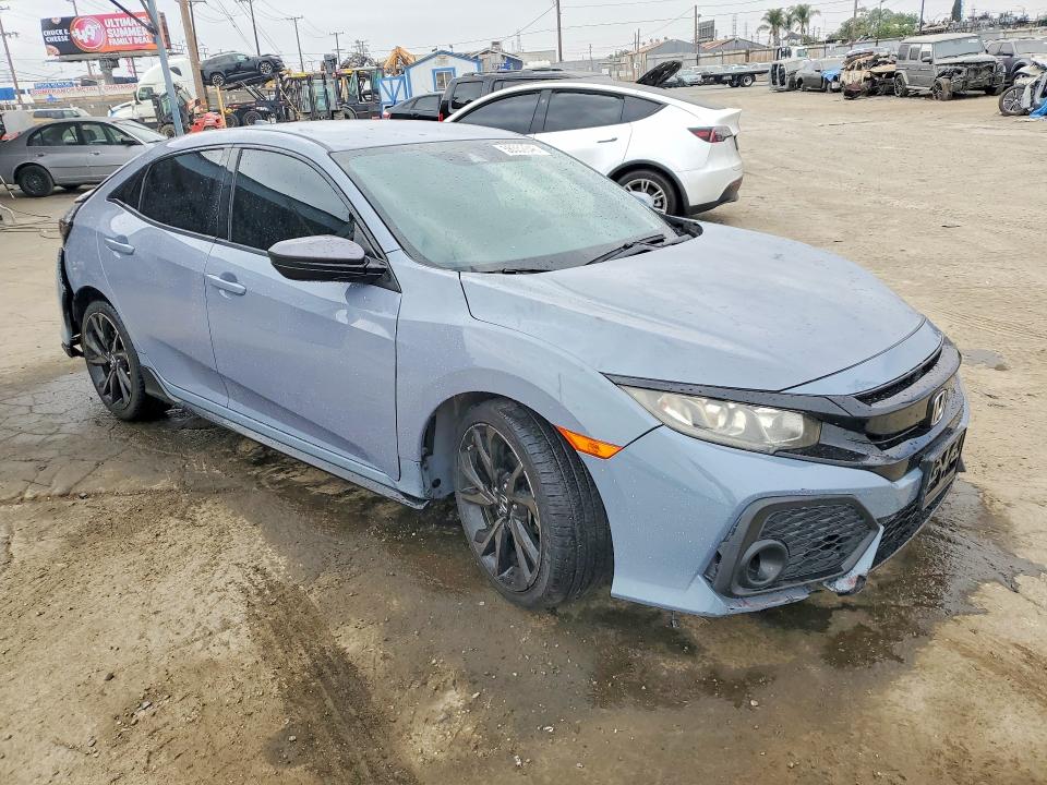 2019 Honda VIN SHHFK7H4XKU421800 COPART salvage auction — REAR END, Ca - Salvage Certificate, sold $2,600 on 2026-07-16 (photo 4)