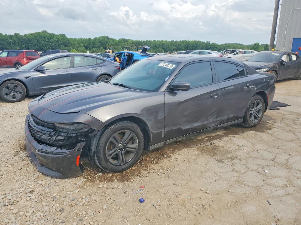 2019 Dodge Charger VIN 2C3CDXBGXKH711308 COPART salvage auction — FRONT END, Tn - Salvage Certificate, sold $3,850 on 2026-07-28 (photo 1)