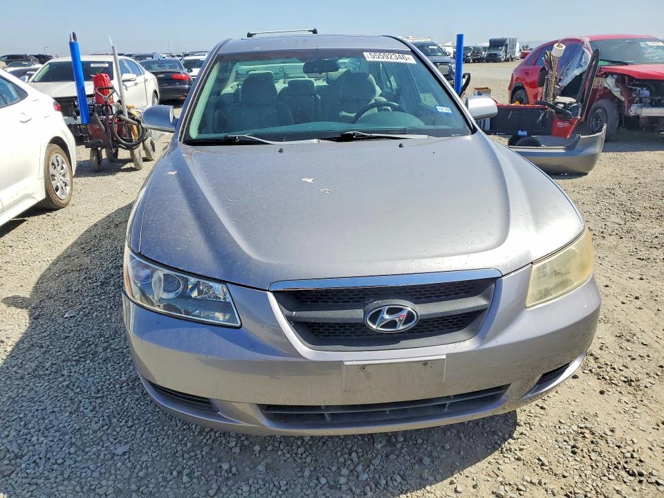 2008 Hyundai Sonata VIN 5NPET46F28H322508 COPART salvage auction — REAR END, Ca - Salvage Certificate, sold $500 on 2026-07-17 (photo 5)