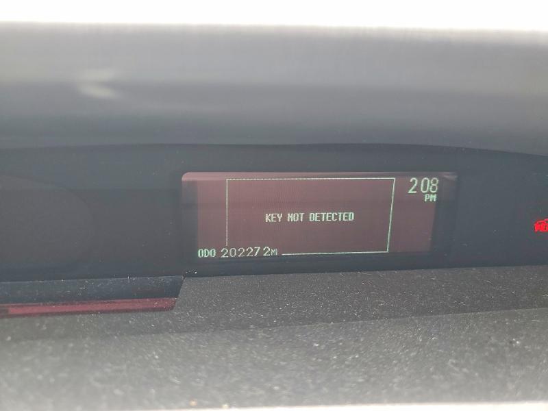 2012 Toyota Prius VIN JTDKN3DU5C1550091 COPART salvage auction — FRONT END, In - Cert Of Title-Salvage Title, sold $1,350 on 2026-07-17 (photo 9)