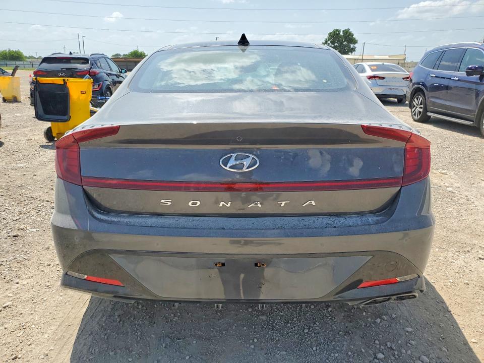 2023 Hyundai Sonata VIN KMHL34J29PA259856 COPART salvage auction — WATER/FLOOD, TX - SALVAGE TITLE-FLOOD DAMAGE (P), sold $6,000 on 2026-07-22 (photo 6)