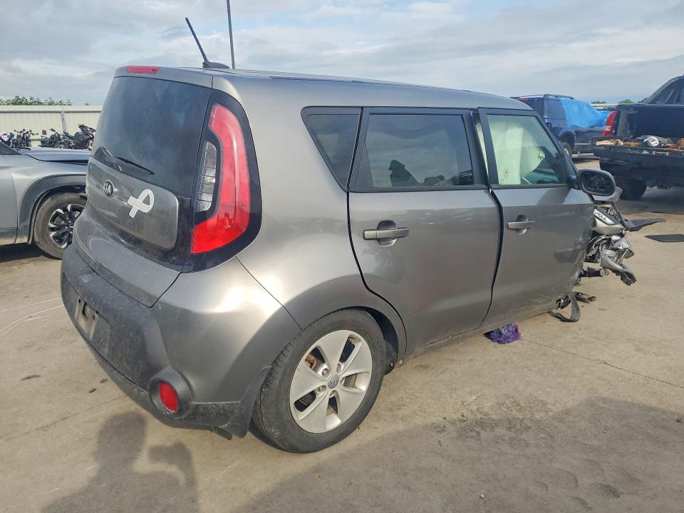 2015 Kia Soul VIN KNDJN2A24F7217858 COPART salvage auction — FRONT END, Tx - Salvage Vehicle Title, sold $825 on 2026-07-09 (photo 3)
