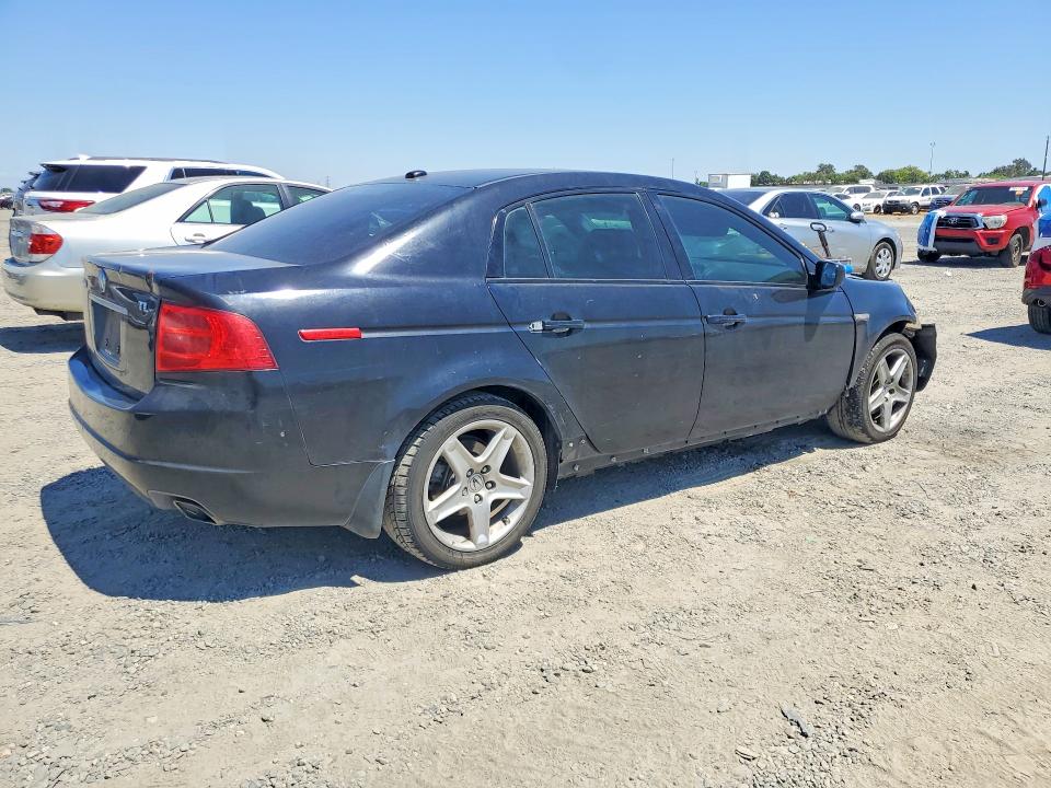 2004 Acura VIN 19UUA662X4A049248 COPART salvage auction — FRONT END, Ca - Salvage Certificate, sold $225 on 2026-07-09 (photo 3)