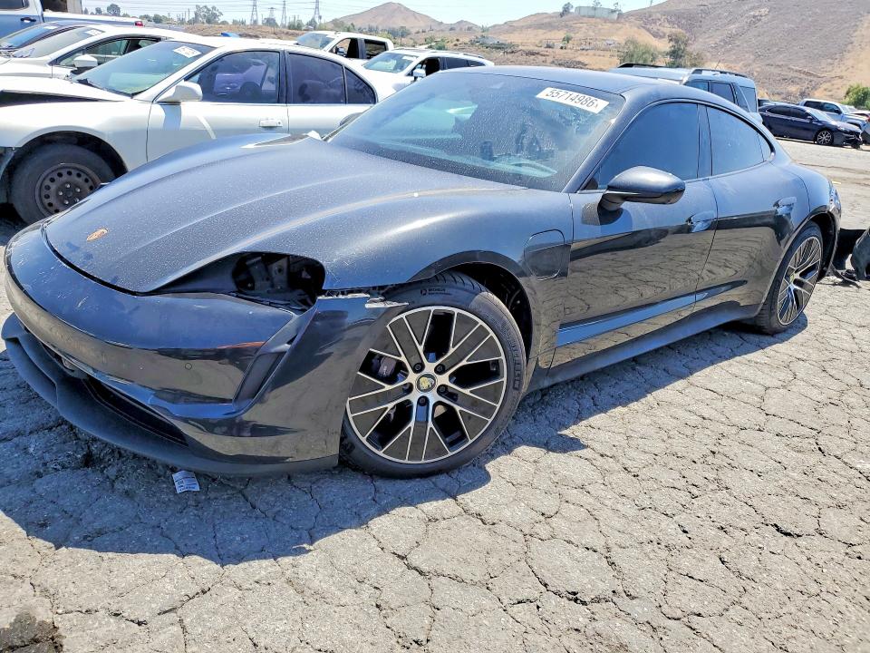 2022 Porsche Taycan VIN WP0AA2Y12NSA11980 — COPART salvage auction photo