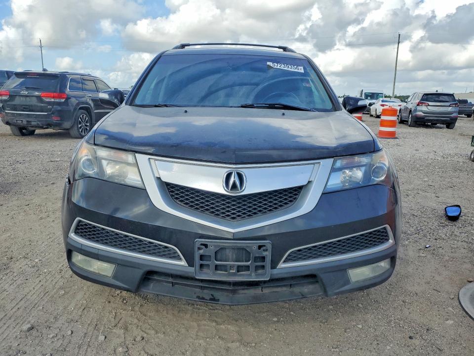 2013 Acura Mdx VIN 2HNYD2H36DH523567 COPART salvage auction — FRONT END, Tx - Certificate Of Title, sold $1,000 on 2026-07-09 (photo 5)