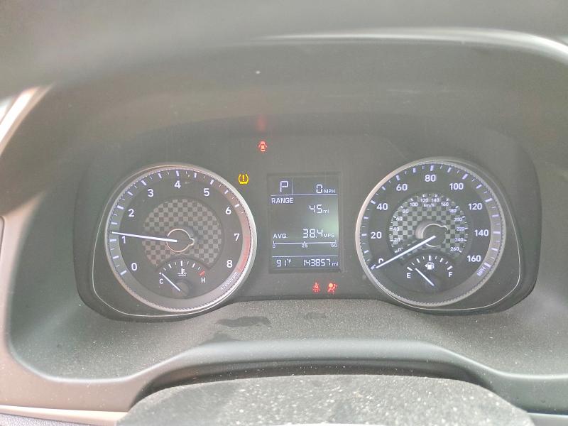 2019 Hyundai Elantra VIN 5NPD74LF7KH436886 COPART salvage auction — FRONT END, OK - CERT OF TITLE-SALVAGE, sold $1,950 on 2026-07-02 (photo 9)
