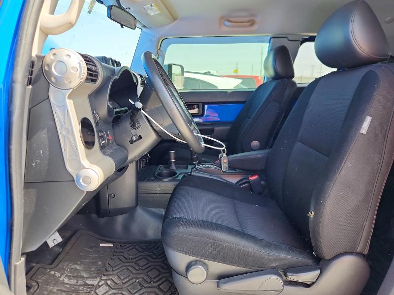 2007 Toyota Fj cruiser VIN JTEBU11F370042108 COPART salvage auction — FRONT END, TX - SALVAGE VEHICLE TITLE (P), sold $7,100 on 2026-07-10 (photo 7)