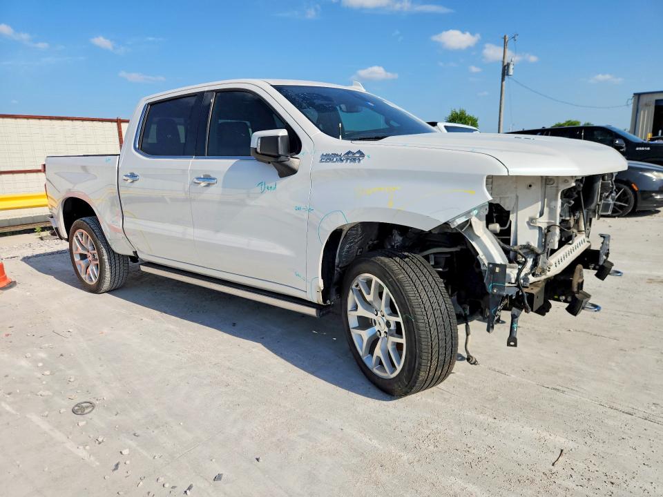 2020 Chevrolet Silverado VIN 1GCUYHEL7LZ144415 COPART salvage auction — FRONT END, Tx - Salvage Vehicle Title, sold $13,900 on 2026-07-02 (photo 4)