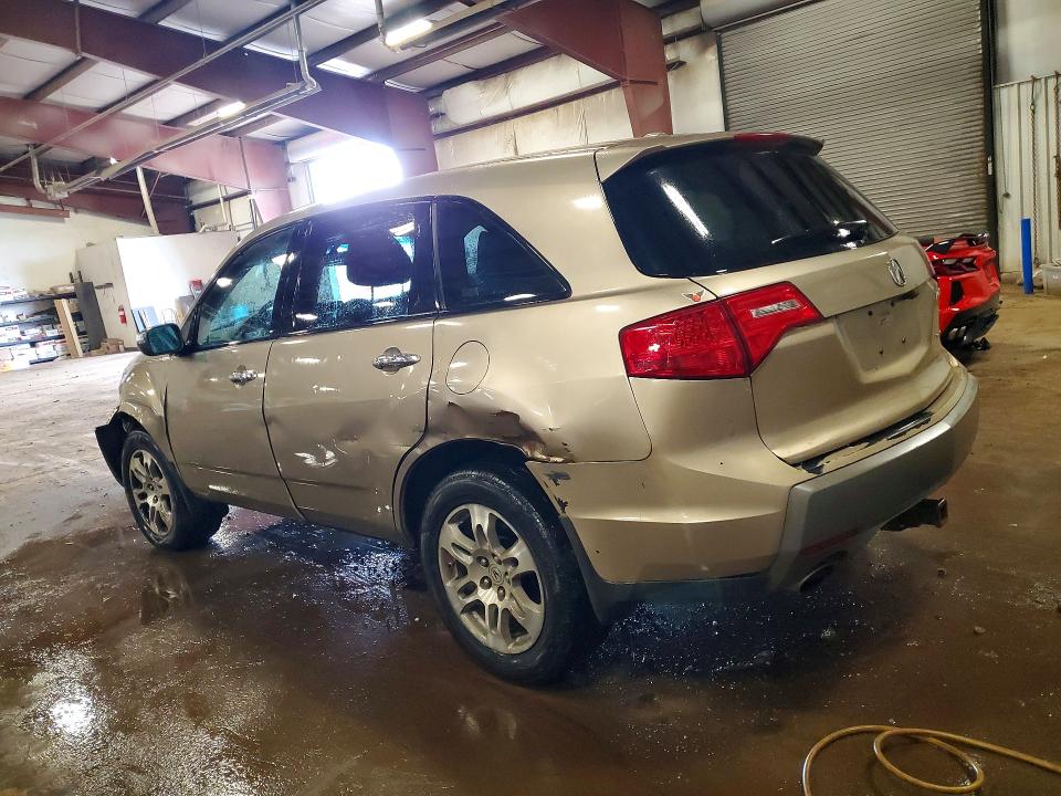 2008 Acura Mdx VIN 2HNYD28328H529050 COPART salvage auction — FRONT END, Mi - Cert Of Title-Rebuilt Salvage, sold $200 on 2026-07-31 (photo 2)