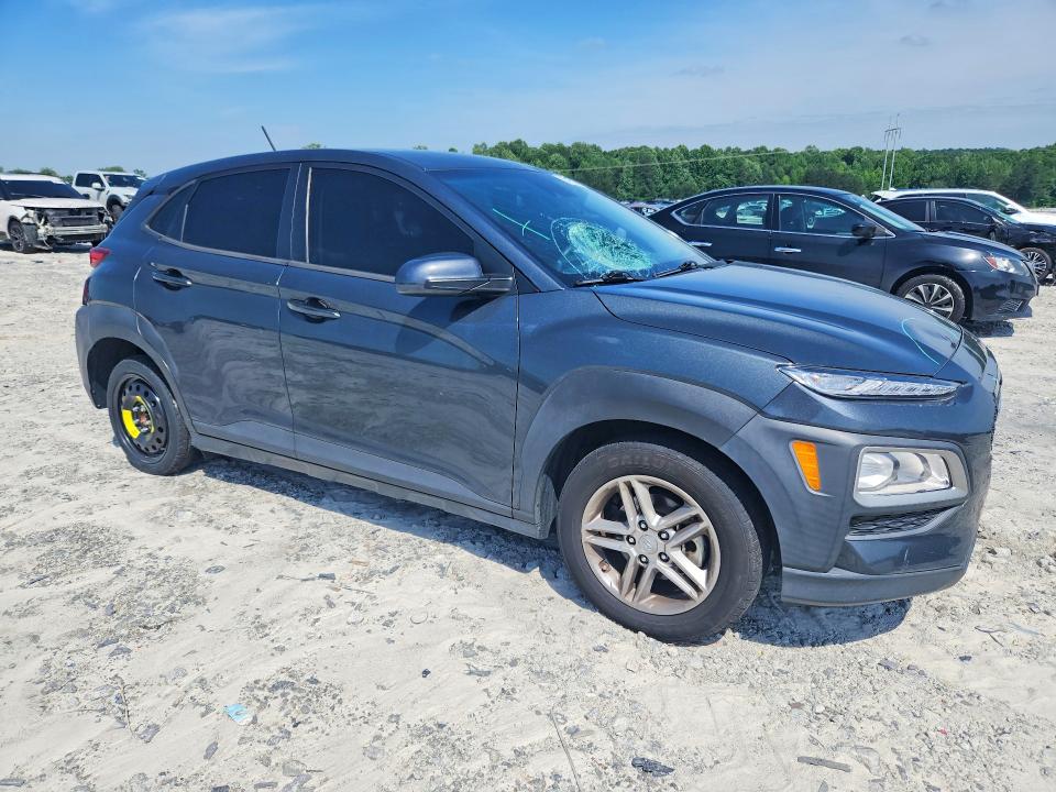 2021 Hyundai VIN KM8K12AA9MU645779 COPART salvage auction — FRONT END, Ga - Cert Of Title-Salvage, sold $4,050 on 2026-07-27 (photo 4)