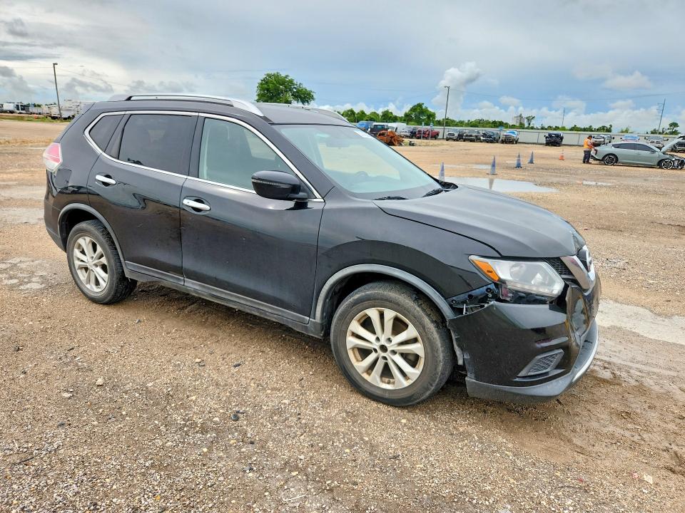 2016 Nissan Rogue VIN JN8AT2MT6GW018557 COPART salvage auction — FRONT END, Nm - Certificate Of Title, sold $1,800 on 2026-07-15 (photo 4)