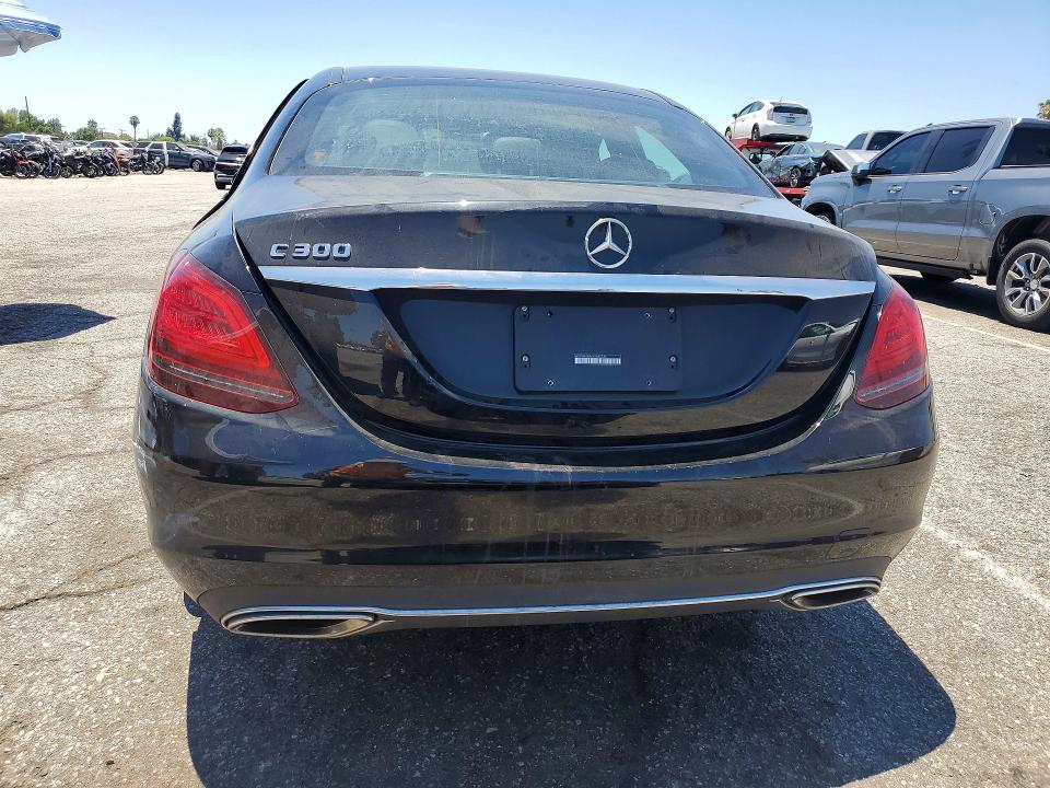 2020 Mercedes-benz C-klasse VIN WDDWF8DB6LR525721 COPART salvage auction — SIDE, Ca - Salvage Certificate, sold $7,200 on 2026-07-14 (photo 6)