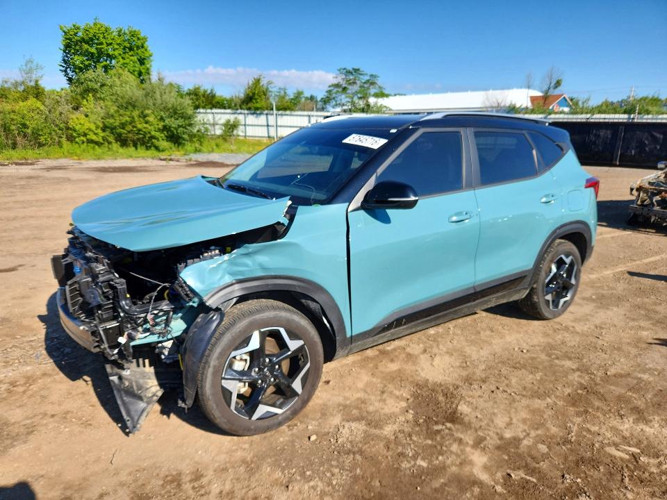 2025 Kia Seltos VIN KNDEUCAA8S7772761 COPART salvage auction — FRONT END, Oh - Cert Of Title-Salvage, sold $6,700 on 2026-07-13 (photo 1)