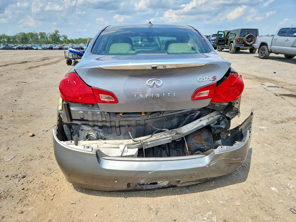 2010 Infiniti G37 VIN JN1CV6AR0AM455085 COPART salvage auction — REAR END, Va - Certificate Of Title, sold $3,000 on 2026-07-15 (photo 6)