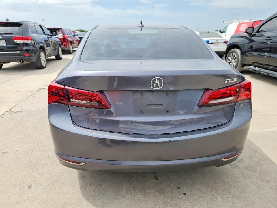 2017 Acura Tlx VIN 19UUB1F51HA010466 COPART salvage auction — FRONT END, Tx - Salvage Vehicle Title, sold $2,550 on 2026-07-02 (photo 6)