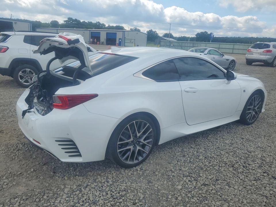 2016 Lexus Rc 200t VIN JTHHA5BC3G5003751 COPART salvage auction — REAR END, Ar - Cert Of Title-Salvage, sold $1,000 on 2026-07-27 (photo 3)