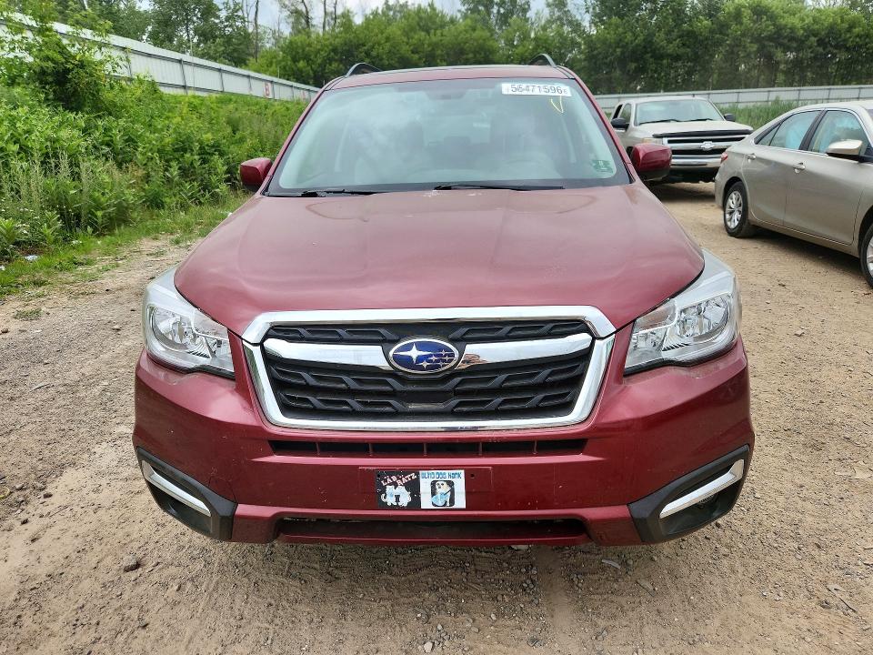 2018 Subaru Forester VIN JF2SJAGC5JH518525 COPART salvage auction — SIDE, Mi - Certificate Of Title, sold $2,450 on 2026-07-22 (photo 5)