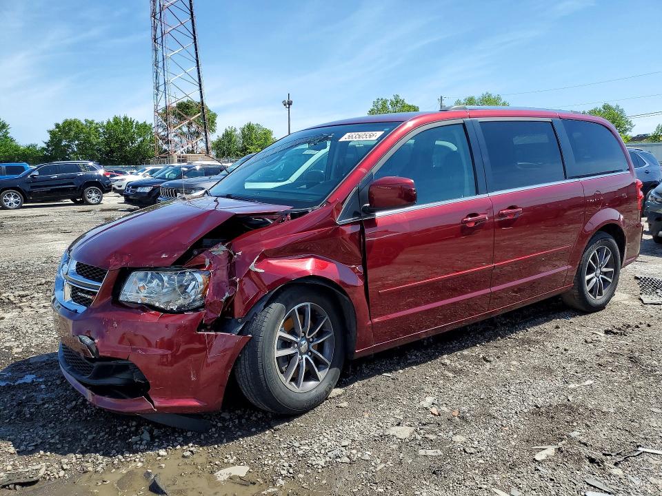 2017 Dodge VIN 2C4RDGCG9HR557794 COPART salvage auction — FRONT END, In - Certificate Of Title, sold $300 on 2026-08-03 (photo 1)