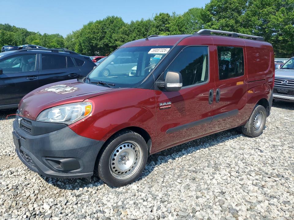 2018 Ram Promaster city VIN ZFBERFAB2J6L13972 COPART salvage auction — ENGINE BURN, CT - CERTIFICATE OF TITLE (P), sold $2,450 on 2026-07-15 (photo 1)