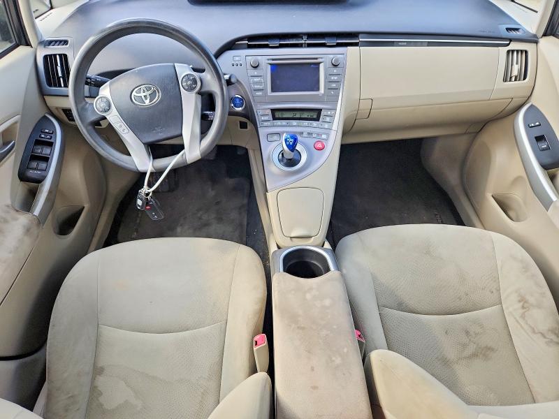 2013 Toyota Prius VIN JTDKN3DU6D5617775 COPART salvage auction — MINOR DENT/SCRATCHES, IN - CERT OF TITLE - REBUILT VEHICL, sold $1,000 on 2026-07-02 (photo 8)