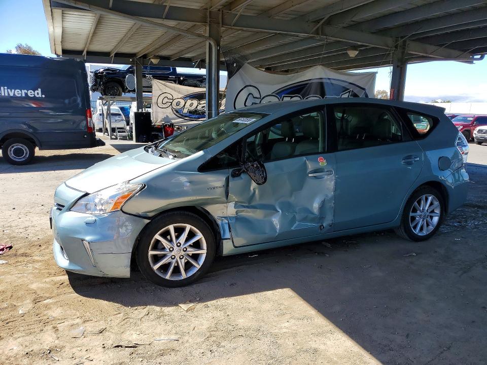 2014 Toyota Prius VIN JTDZN3EU8EJ006569 COPART salvage auction — SIDE, Ca - Salvage Certificate, sold $3,250 on 2026-07-02 (photo 1)