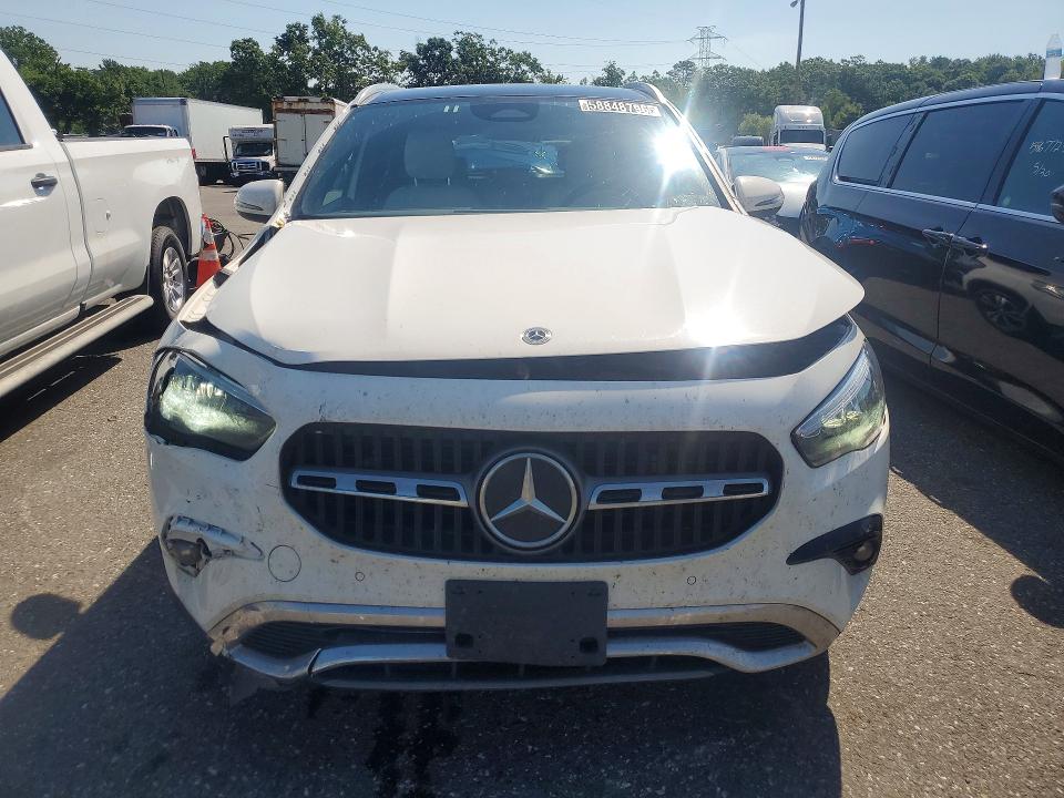 2025 Mercedes-benz Gla-klasse VIN W1N4N4GB7SJ649771 COPART salvage auction — FRONT END, Ct - Clean Title, sold $14,200 on 2026-07-08 (photo 5)