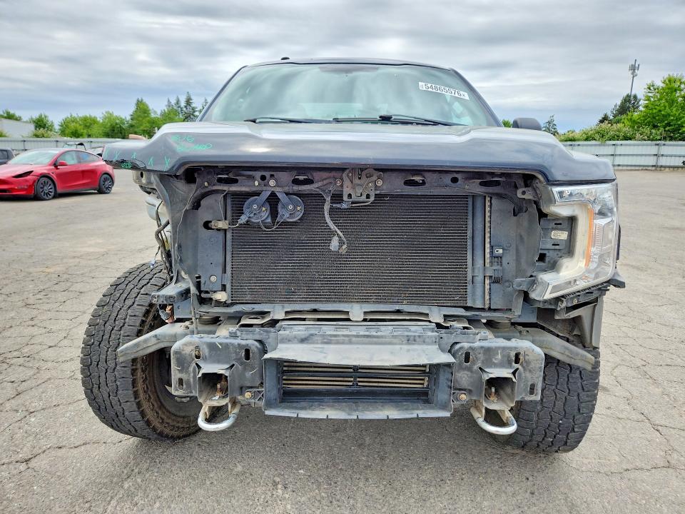 2018 Ford F-150 VIN 1FTEX1EP0JKD58332 COPART salvage auction — FRONT END, Or - Salvage Title Certificate, sold $5,500 on 2026-07-27 (photo 5)