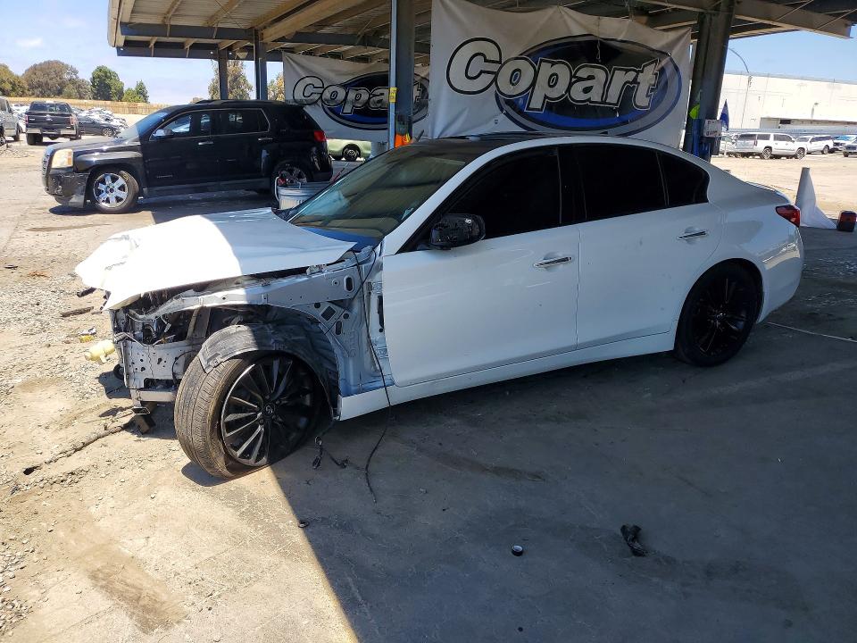 2019 Infiniti VIN JN1EV7AP2KM515902 COPART salvage auction — VANDALISM, Ca - Dis/Dlr/Exp Only Clean Title, sold $625 on 2026-07-21 (photo 1)