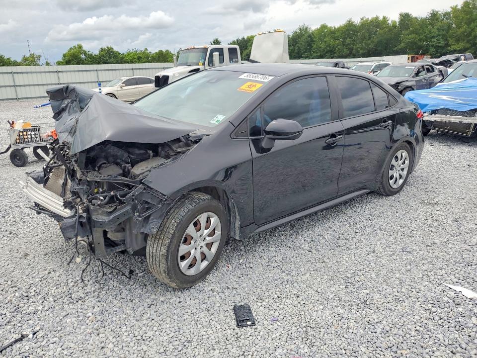 2021 Toyota VIN 5YFEPMAE5MP258075 COPART salvage auction — FRONT END, La - Cert Of Title-Salvage, sold $2,000 on 2026-07-20 (photo 1)