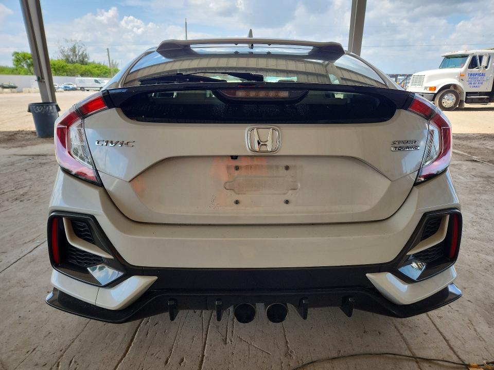 2020 Honda Civic VIN SHHFK7H99LU201156 COPART salvage auction — FRONT END, Fl - Cert Of Title Slvg Rebuildable, sold $100 on 2026-07-29 (photo 6)