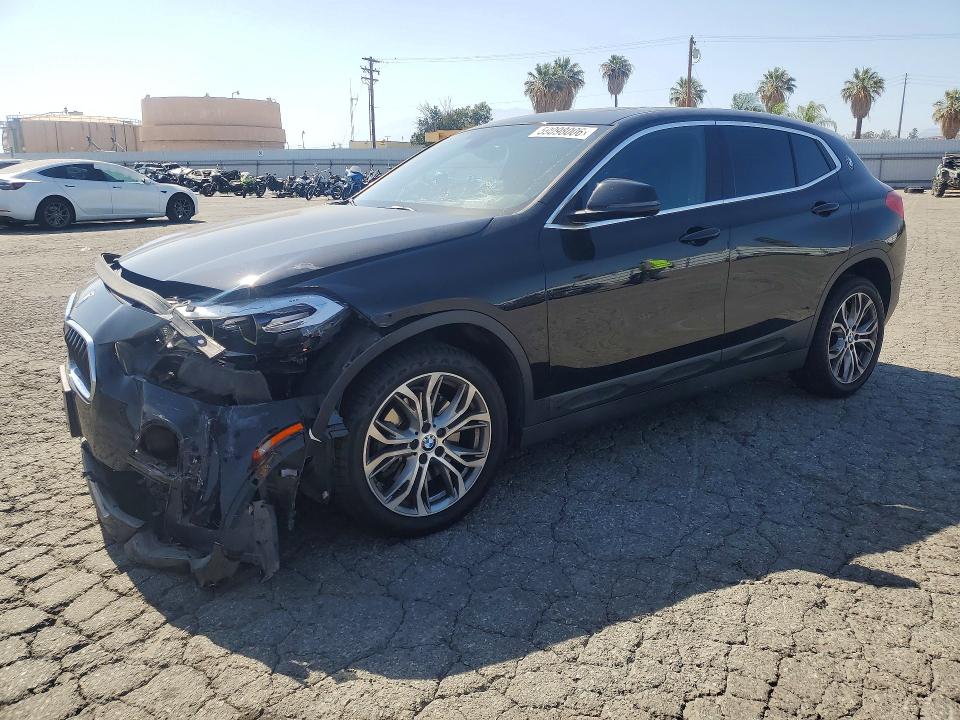 2018 BMW X2 VIN WBXYJ3C35JEB37680 COPART salvage auction — FRONT END, Ca - Salvage Certificate, sold $4,300 on 2026-07-06 (photo 1)