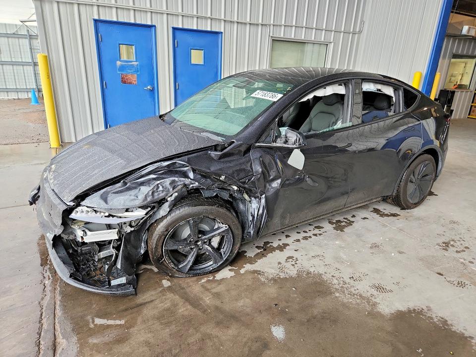 2026 Tesla Model y VIN 7SAYGDED2TF643475 COPART salvage auction — FRONT END, Az - Cert Of Title - Salvage, sold $7,100 on 2026-07-24 (photo 1)