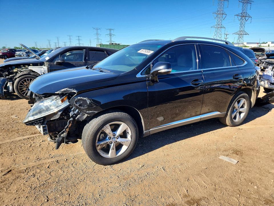 2015 Lexus Rx VIN 2T2BK1BA7FC256239 COPART salvage auction — FRONT END, Il - Salvage Certificate, sold $6,000 on 2026-07-23 (photo 1)