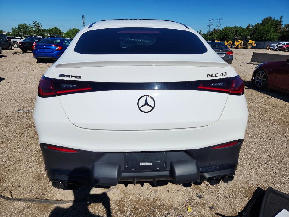 2025 Mercedes-benz Glc VIN W1NKJ8HB1SF342981 COPART salvage auction — FRONT END, Il - Salvage Certificate, sold $28,750 on 2026-07-21 (photo 6)