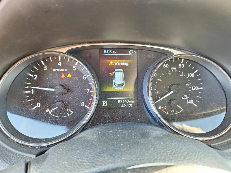 2015 Nissan Rogue VIN KNMAT2MV9FP586145 COPART salvage auction — FRONT END, VA - CERT OF TITLE - SALVAGE, sold $1,150 on 2026-07-29 (photo 9)
